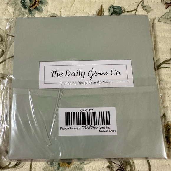 Lot of 4 The Daily Grace Christian Scripture Cards on Home & Marriage - Picture 9 of 9